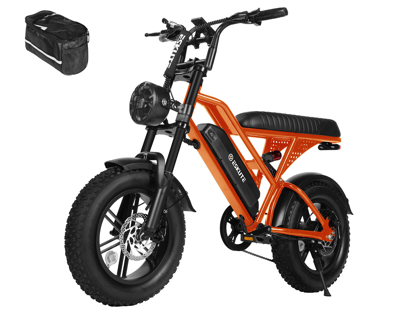 Eskute® V100 16*4.0" Electric Bike for Teens & Adults