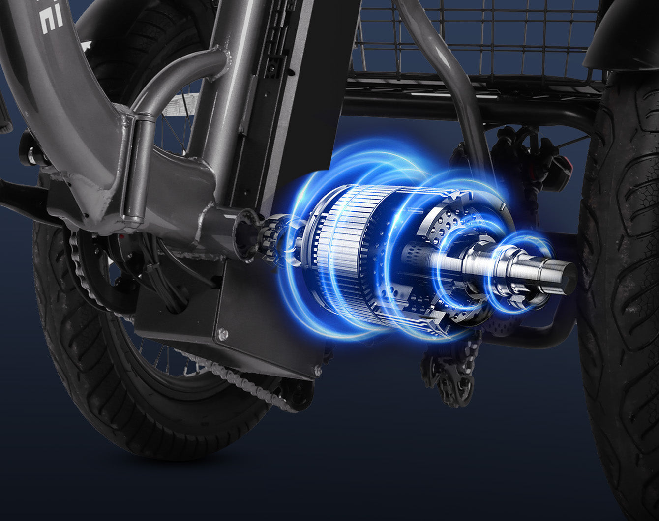 PowerAssist™ - Ride Your Way1200W Peak Brushless Motor