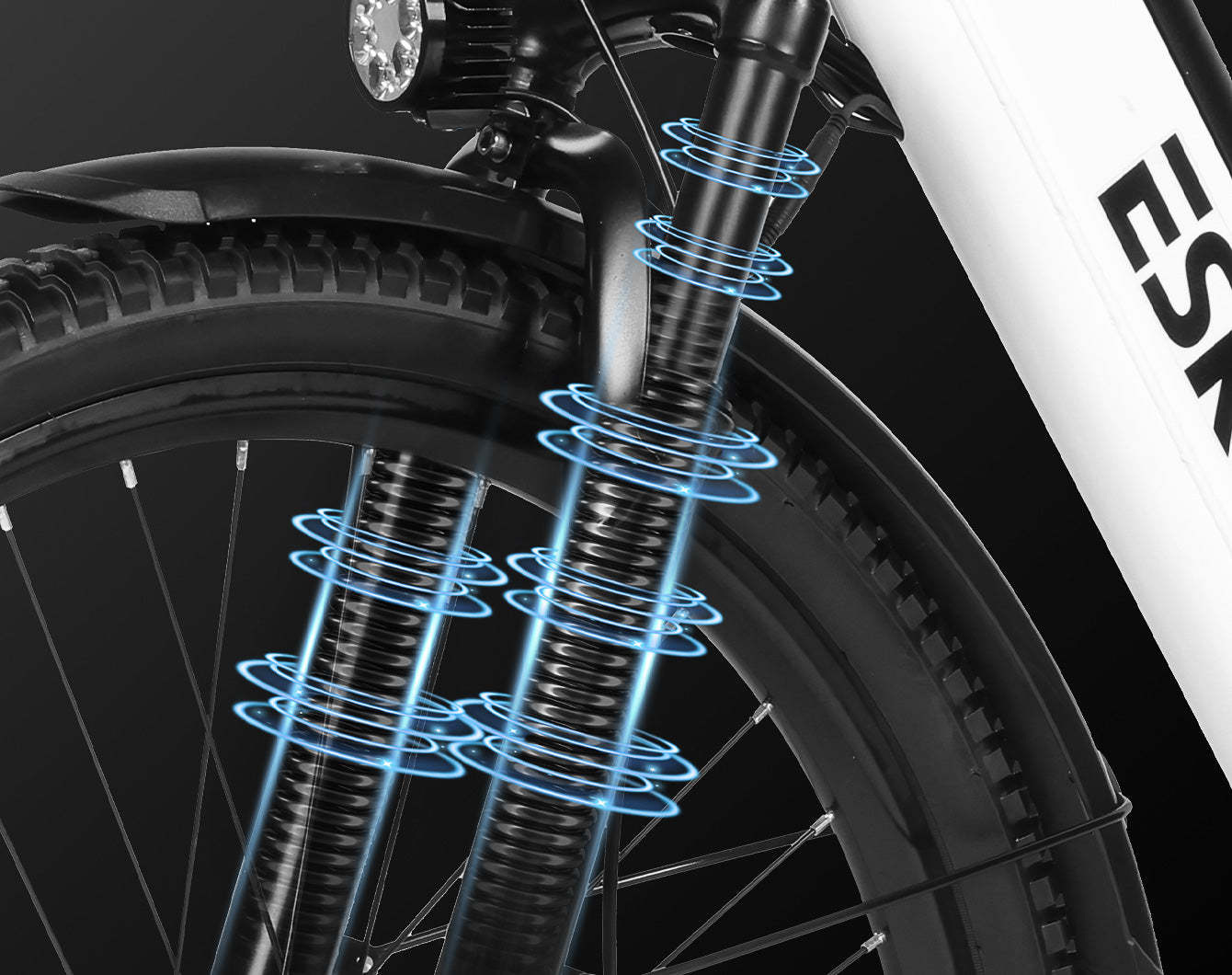 Smooth Hydraulic Front Fork – Conquer Bumps with Ease
