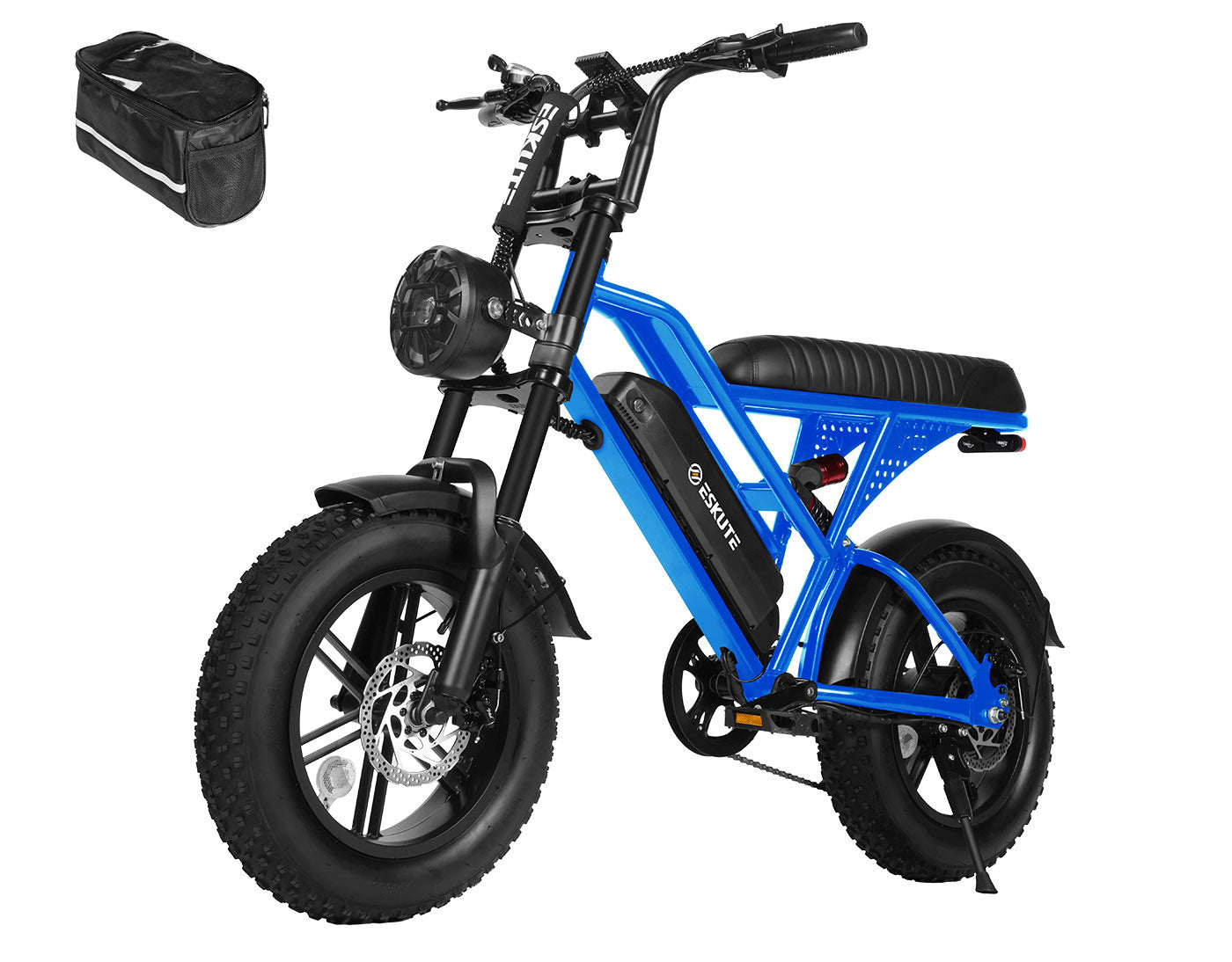 Eskute® V100 16*4.0" Electric Bike for Teens & Adults