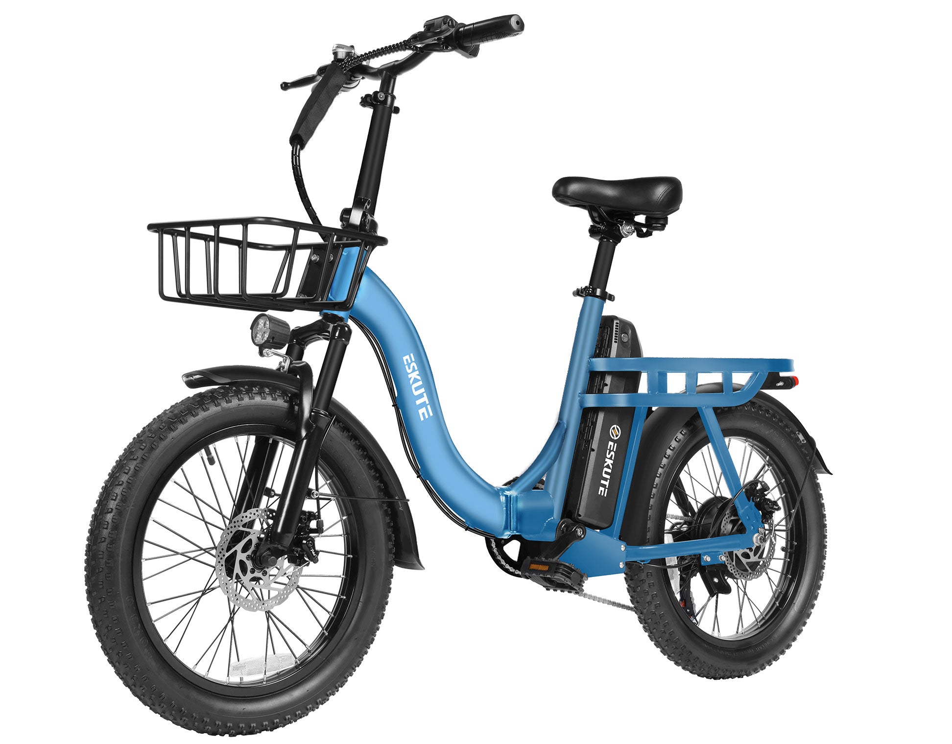 Eskute® D200 Folding Electric Bike for Adults