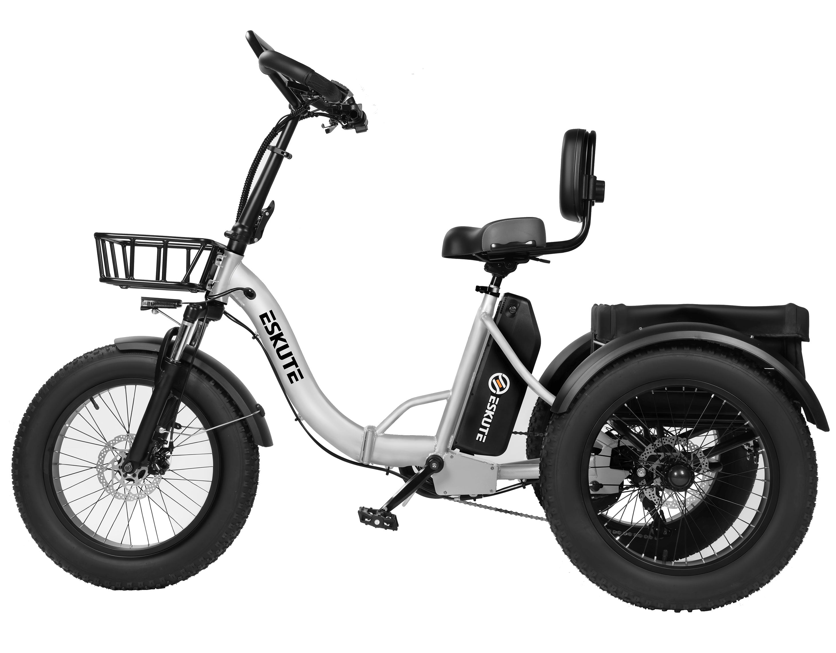 Eskute® T300Pro Folding Electric Trike