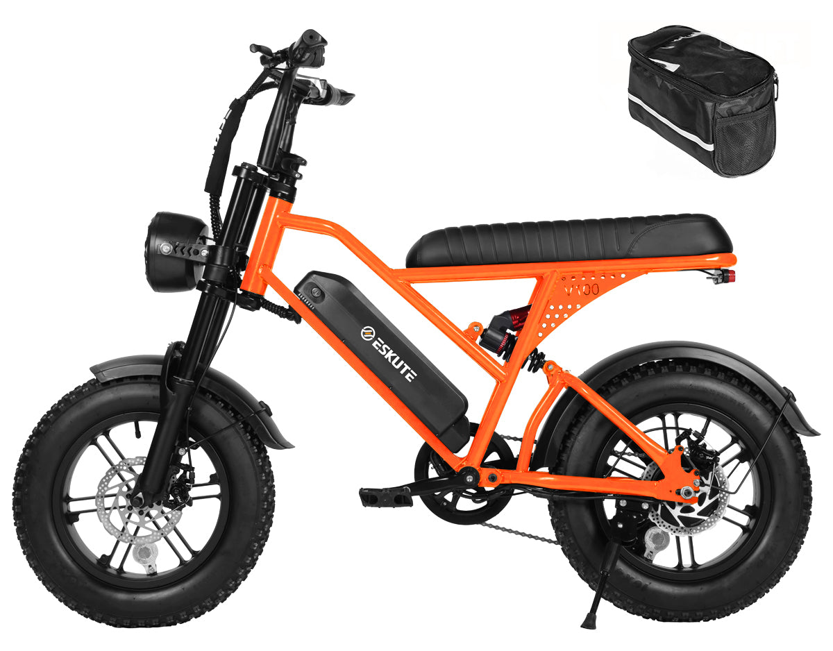 Eskute® V100 16*4.0" Electric Bike for Kids&Teens