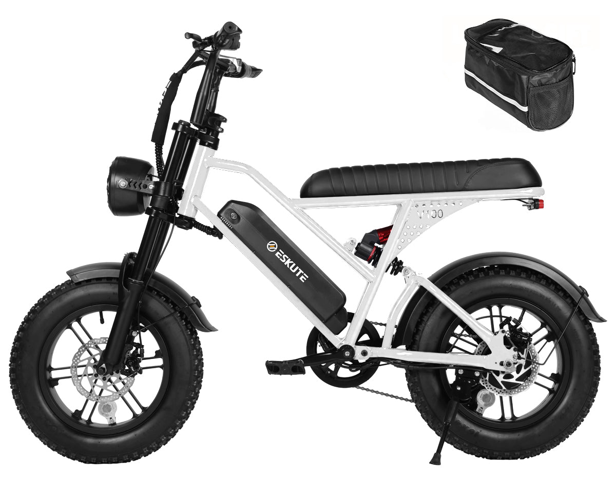 Eskute® V100 16*4.0" Electric Bike for Kids&Teens