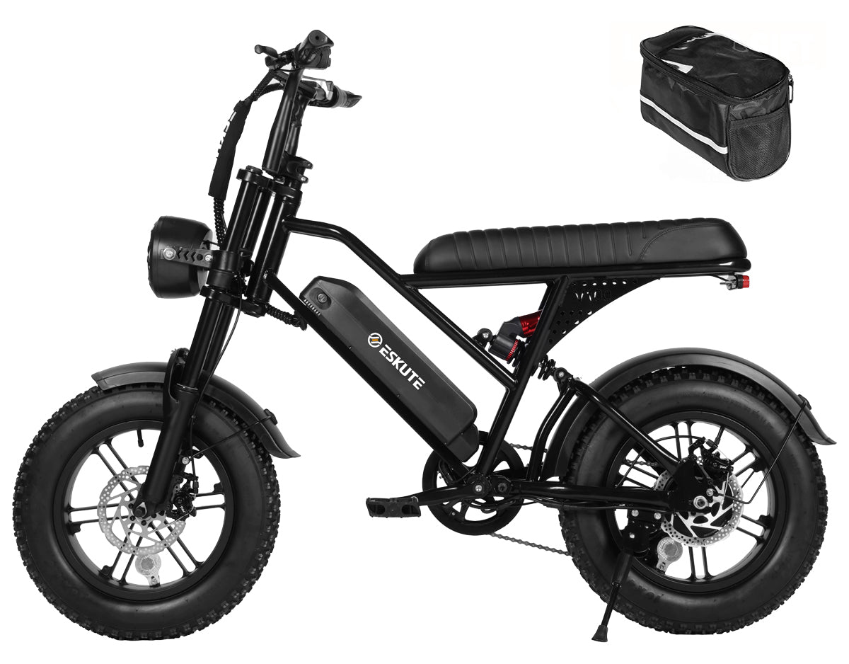 Eskute® V100 16*4.0" Electric Bike for Kids&Teens