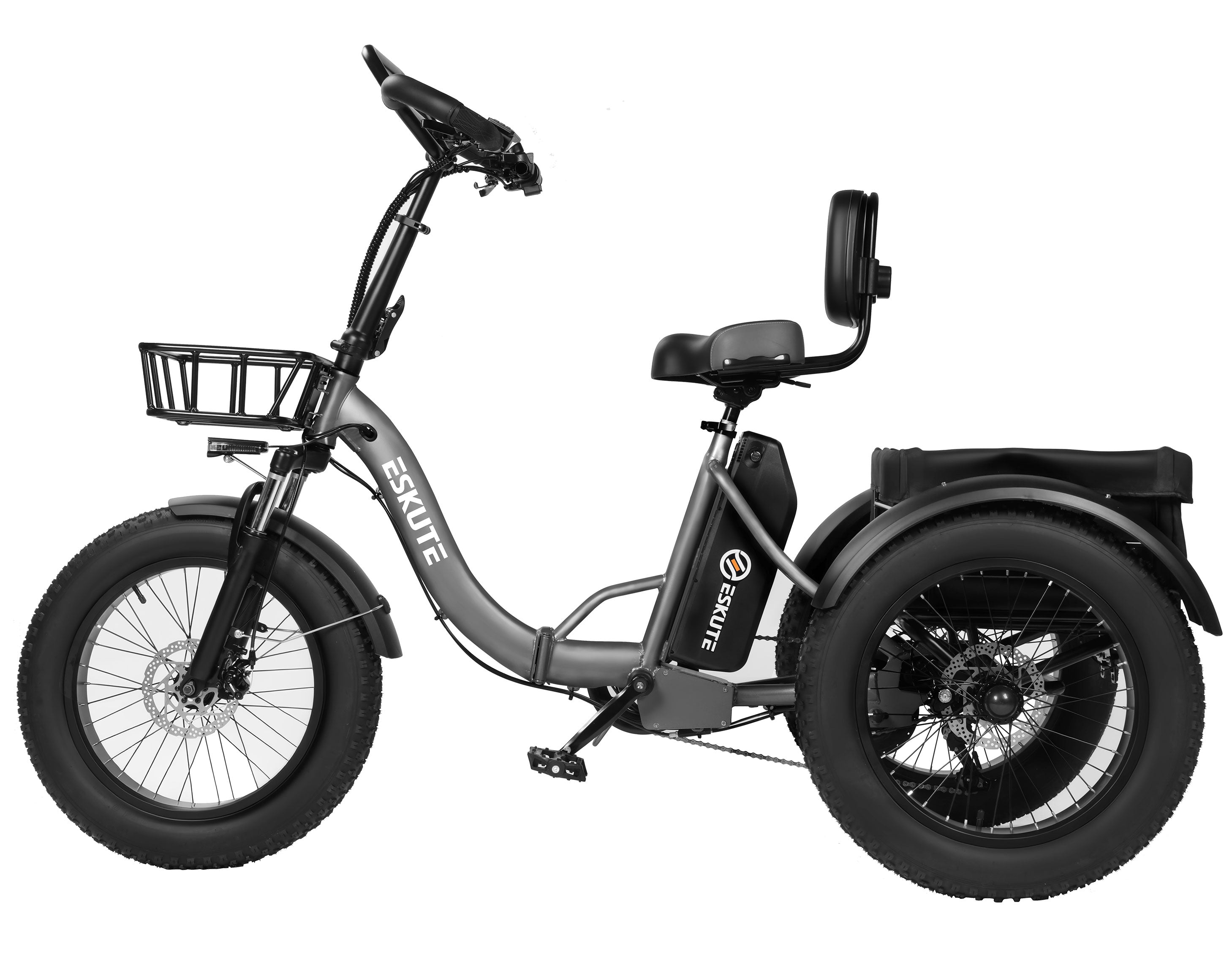Eskute® T300Pro Folding Electric Trike