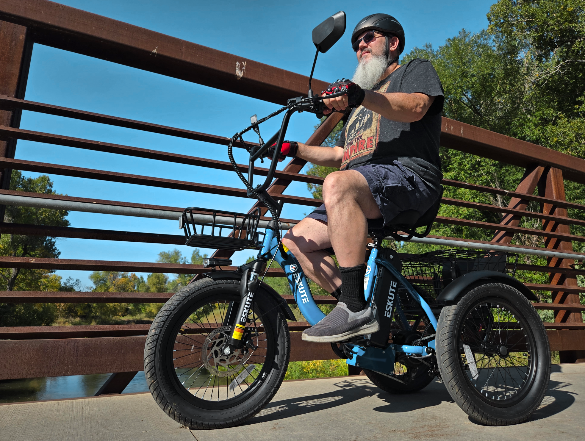 Eskute® T300 Folding Electric Trike