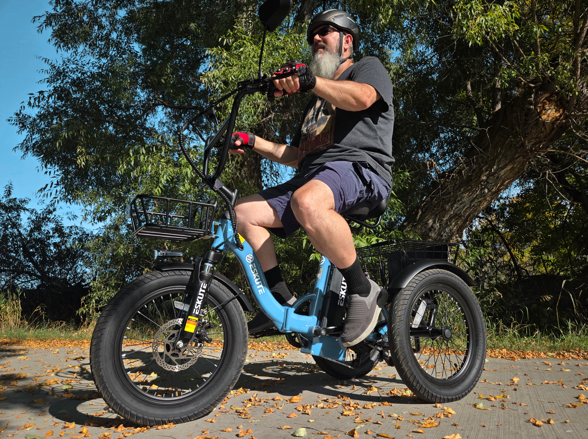 Eskute® T300 Folding Electric Trike