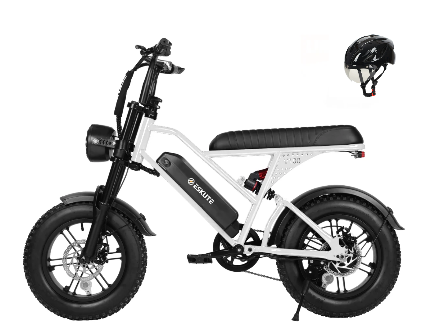 Eskute® V100 16*4.0" Electric Bike for Kids&Teens