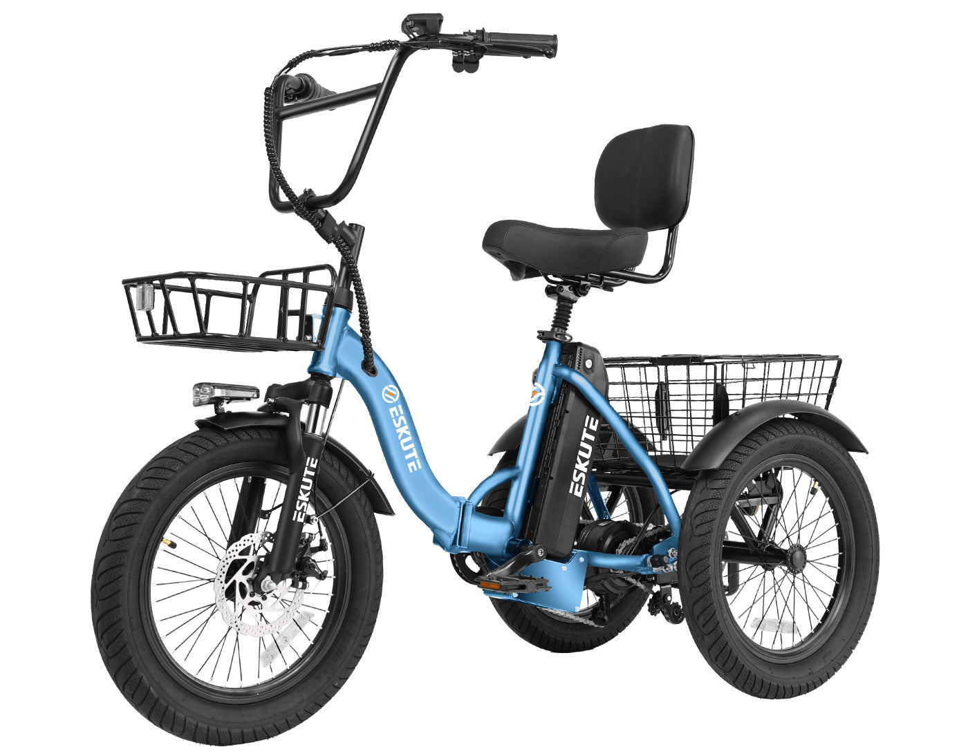 Eskute® T300 Folding Electric Trike