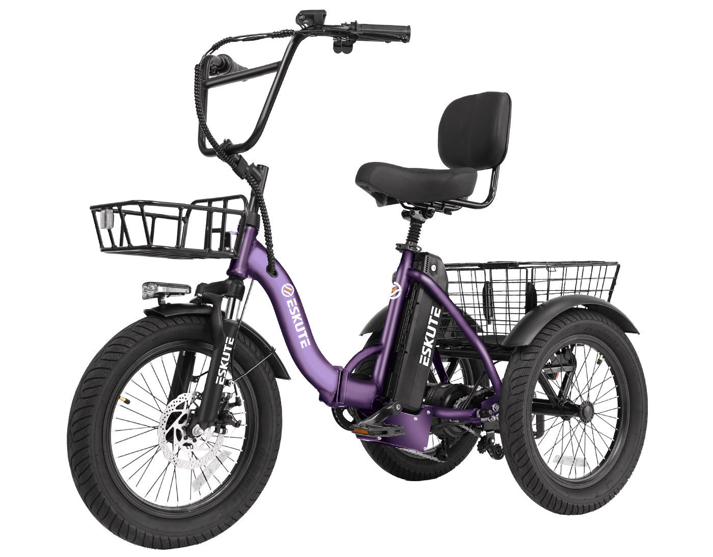 Eskute® T300 Folding Electric Trike