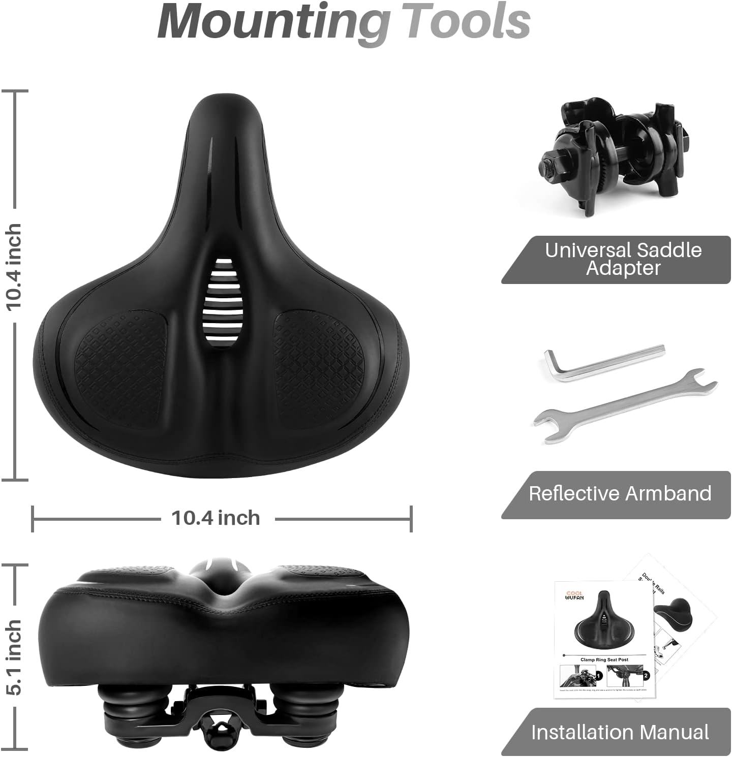 Eskute Oversized Bike Seat