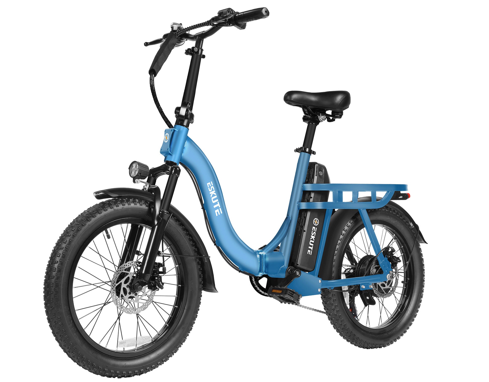 Eskute® D200 Folding Electric Bike for Adults