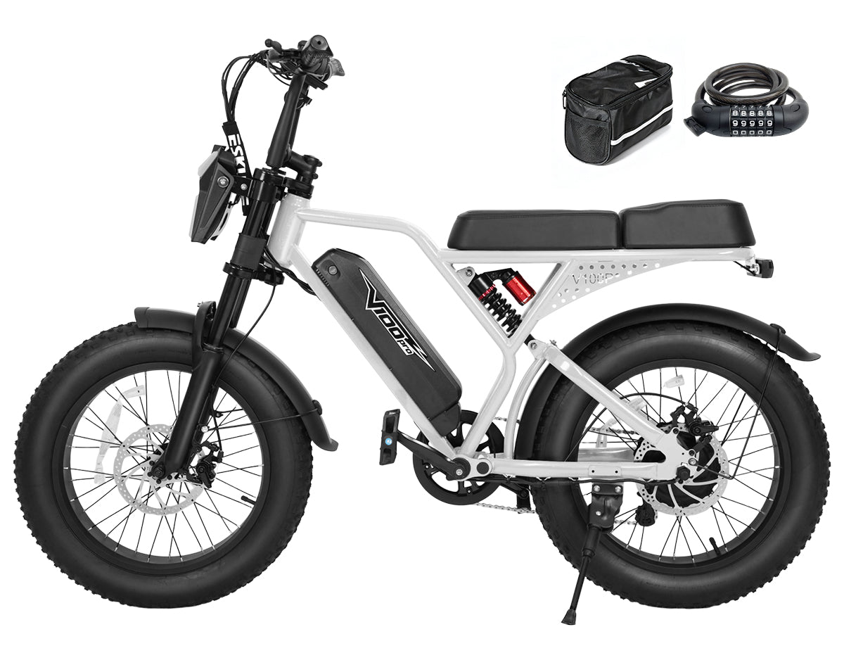 Eskute® V100 16*4.0" Mini Electric Bike