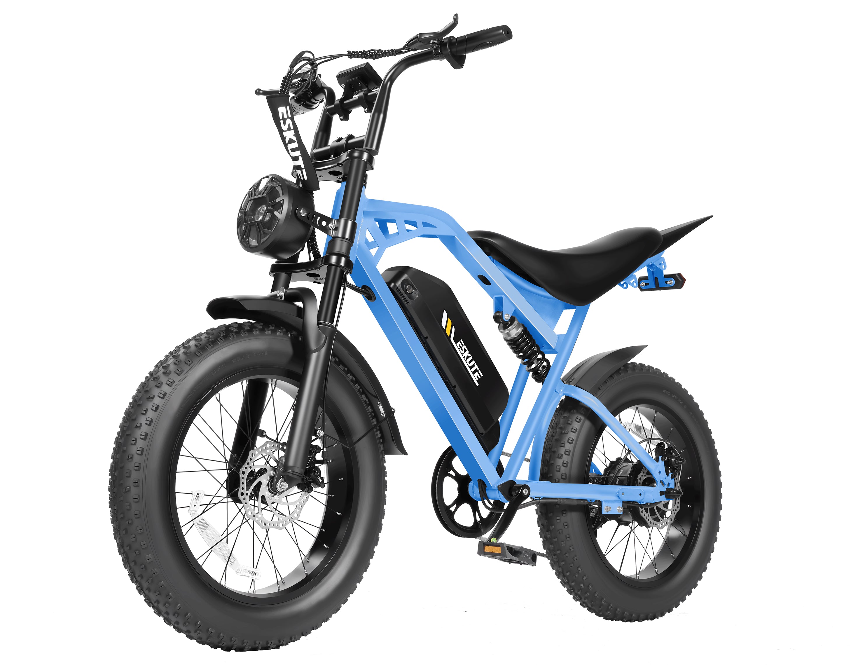 Eskute® V200 20*4.0" Dirt Electric Bike for Kids&Teens