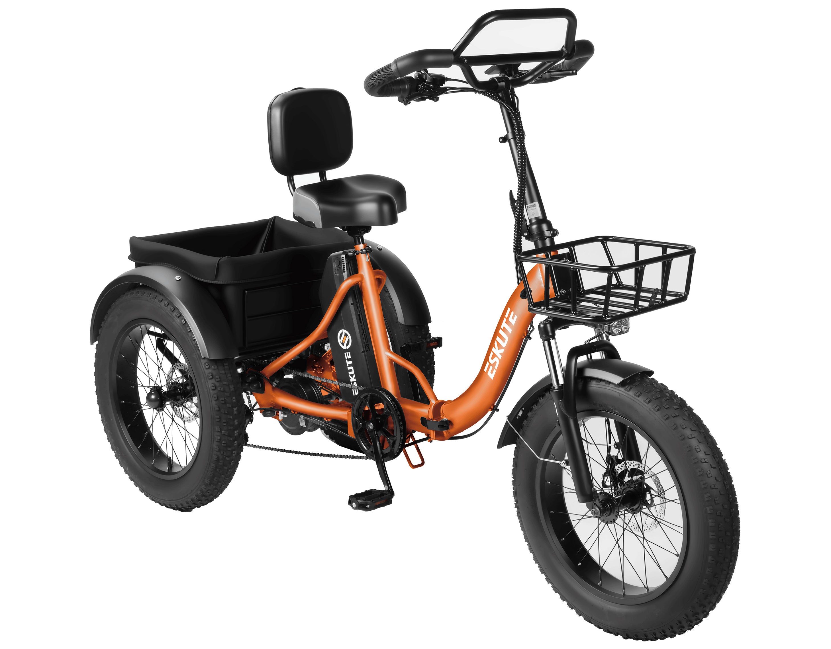 Eskute® T300Pro Folding Electric Trike