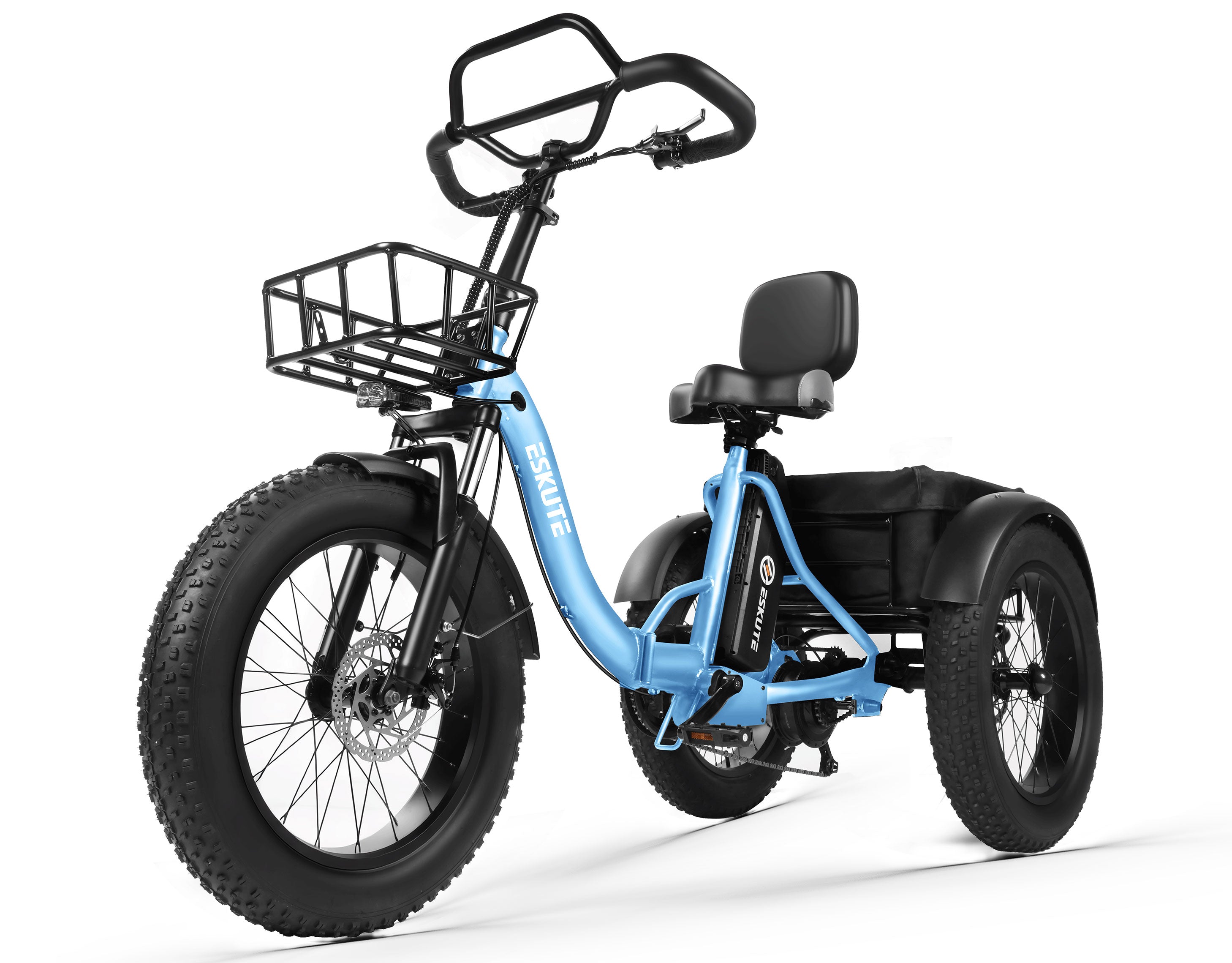 Eskute® T300Pro Folding Electric Trike