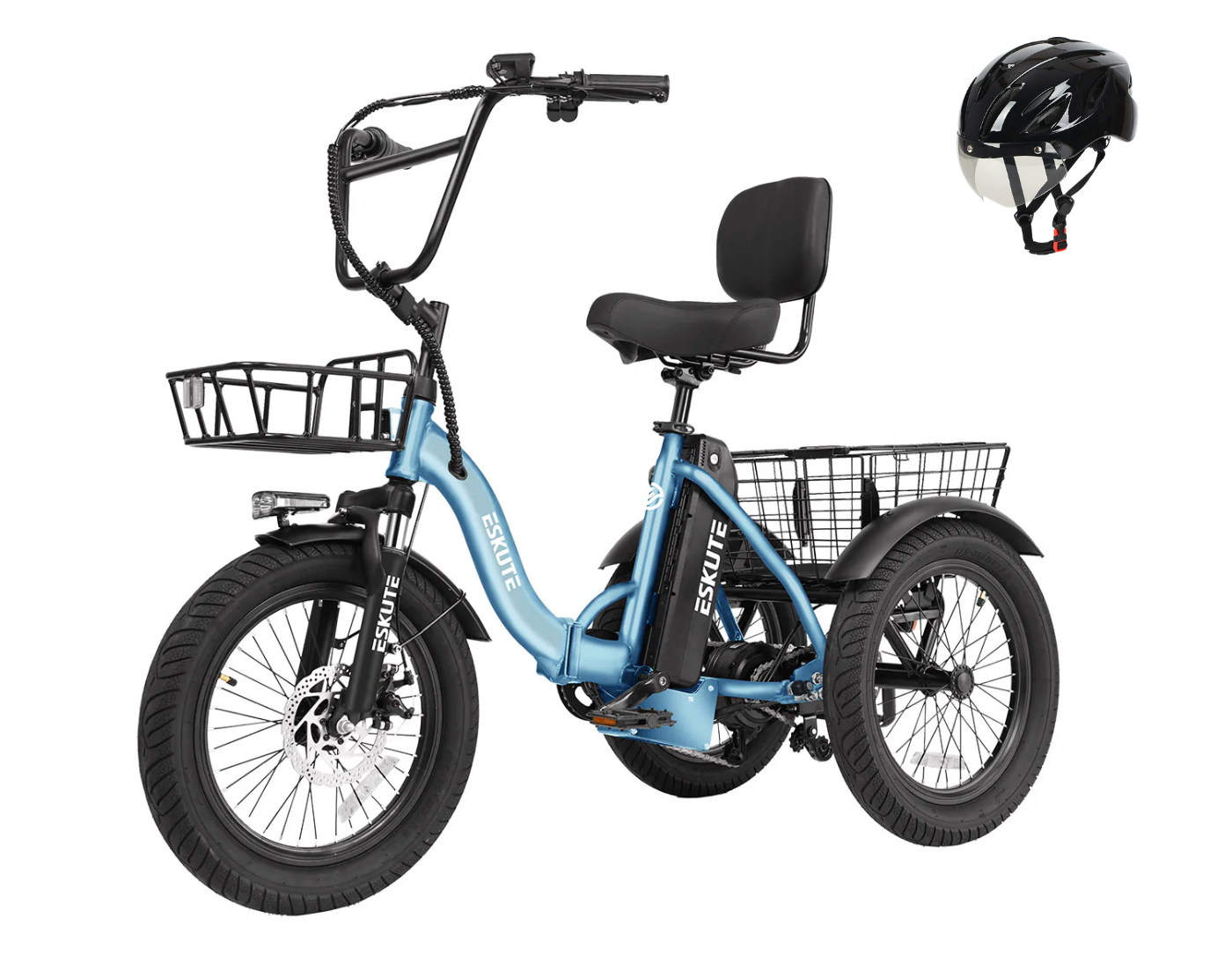 Eskute® T300 Folding Electric Trike