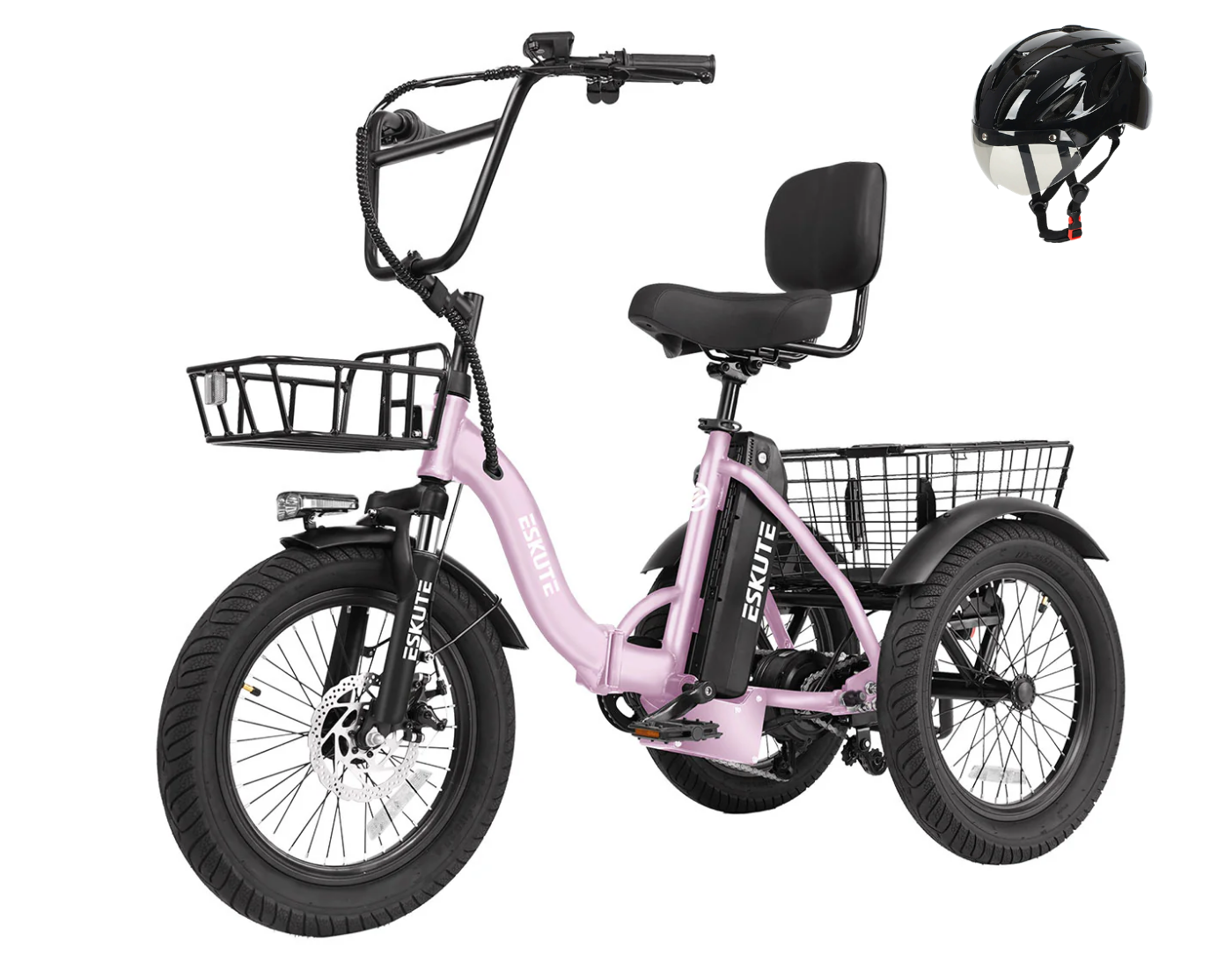 Eskute® T300 Folding Electric Trike
