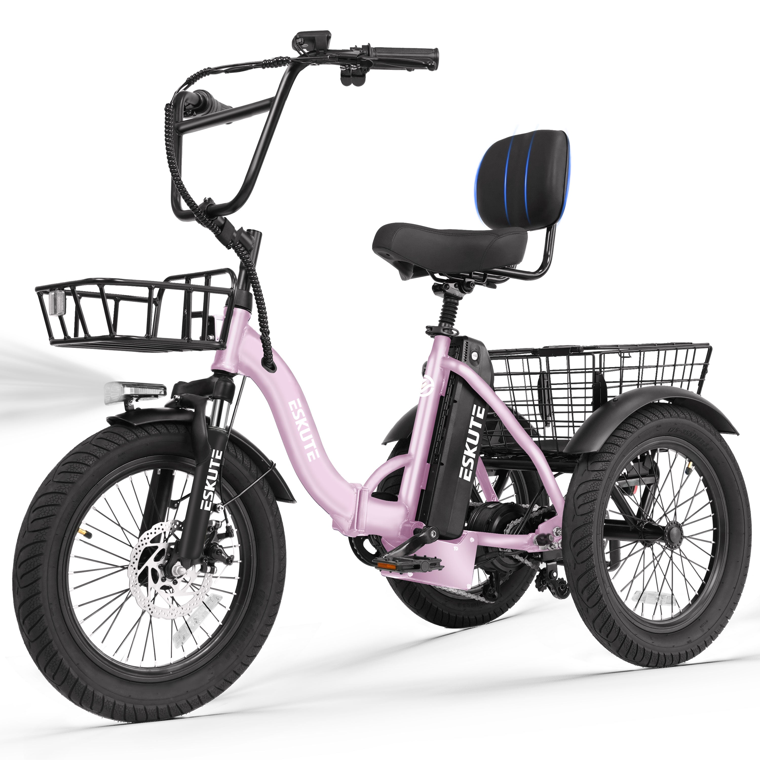 Eskute® T300 Folding Electric Trike
