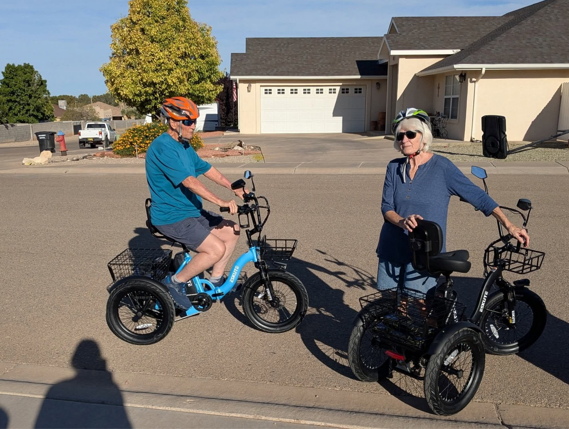 Eskute® T300 Folding Electric Trike