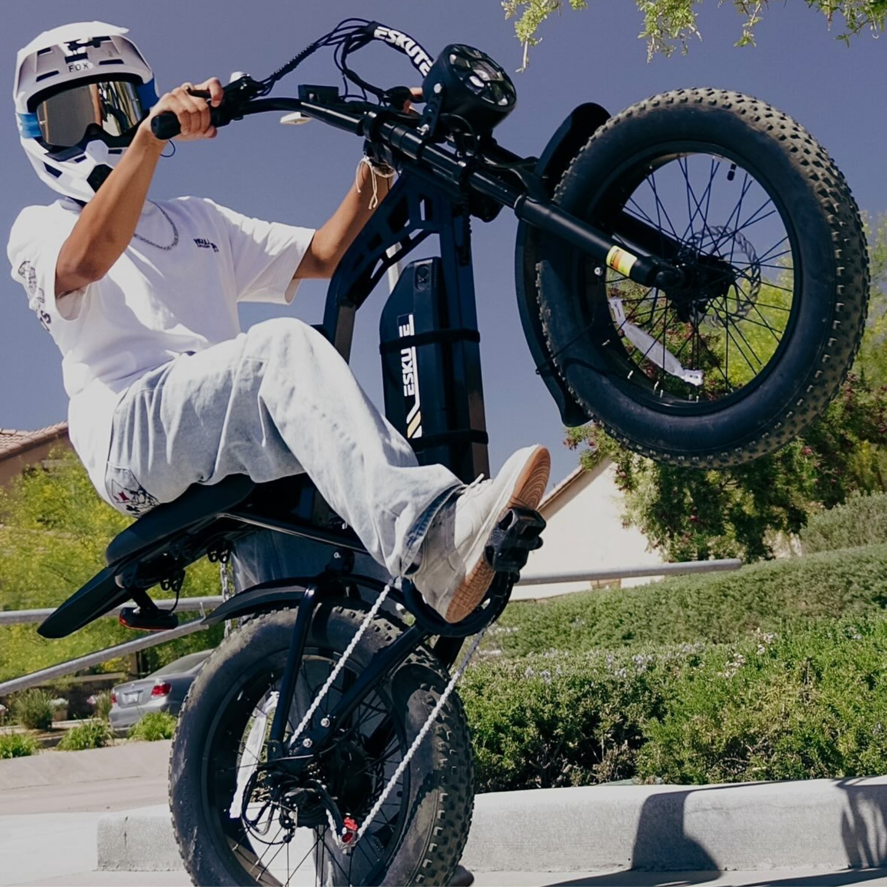 Eskute® V200 20*4.0" Dirt Electric Bike for Kids&Teens