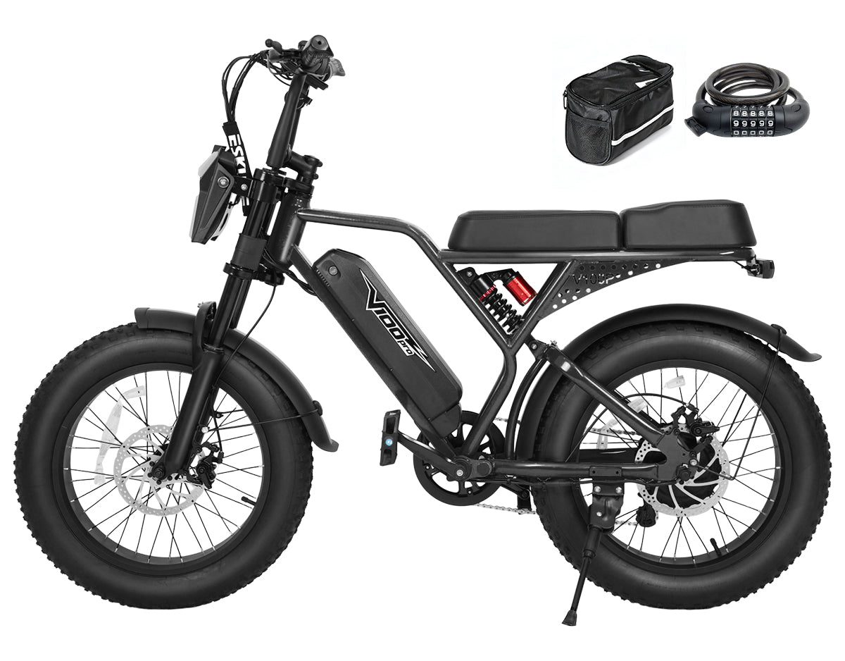 Eskute® V100 Pro 20*4.0" Electric Bike for Adults