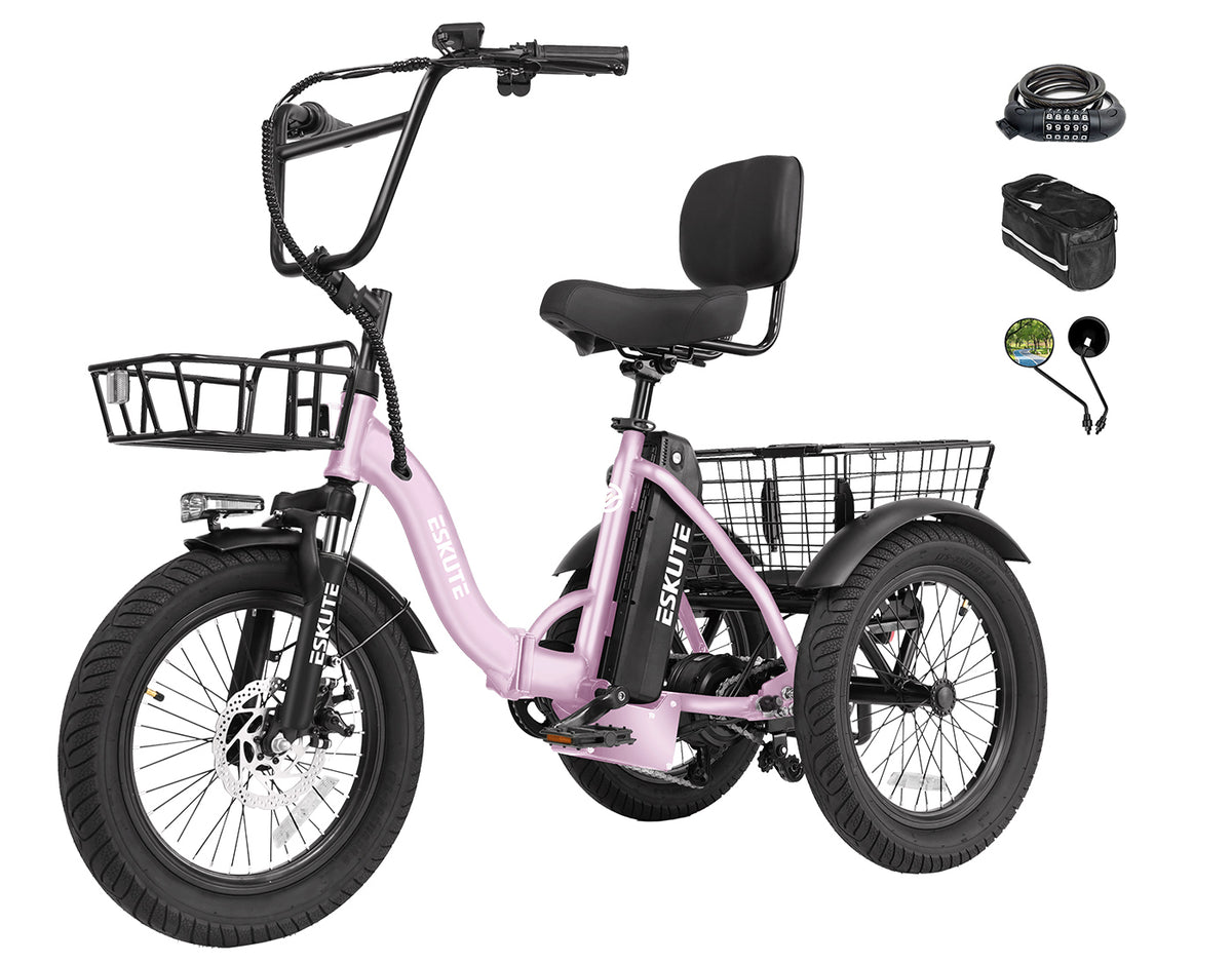 Eskute® T300 Folding Electric Trike