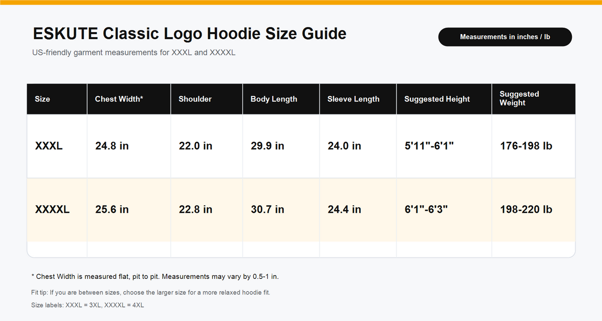 ESKUTE Classic Logo Hoodie