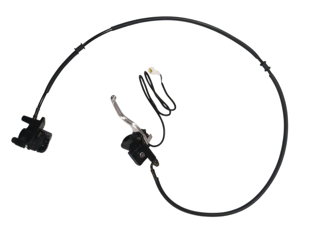 Nova Mini Disc Brakes for Eskute electric bikes, includes brake lever and caliper.