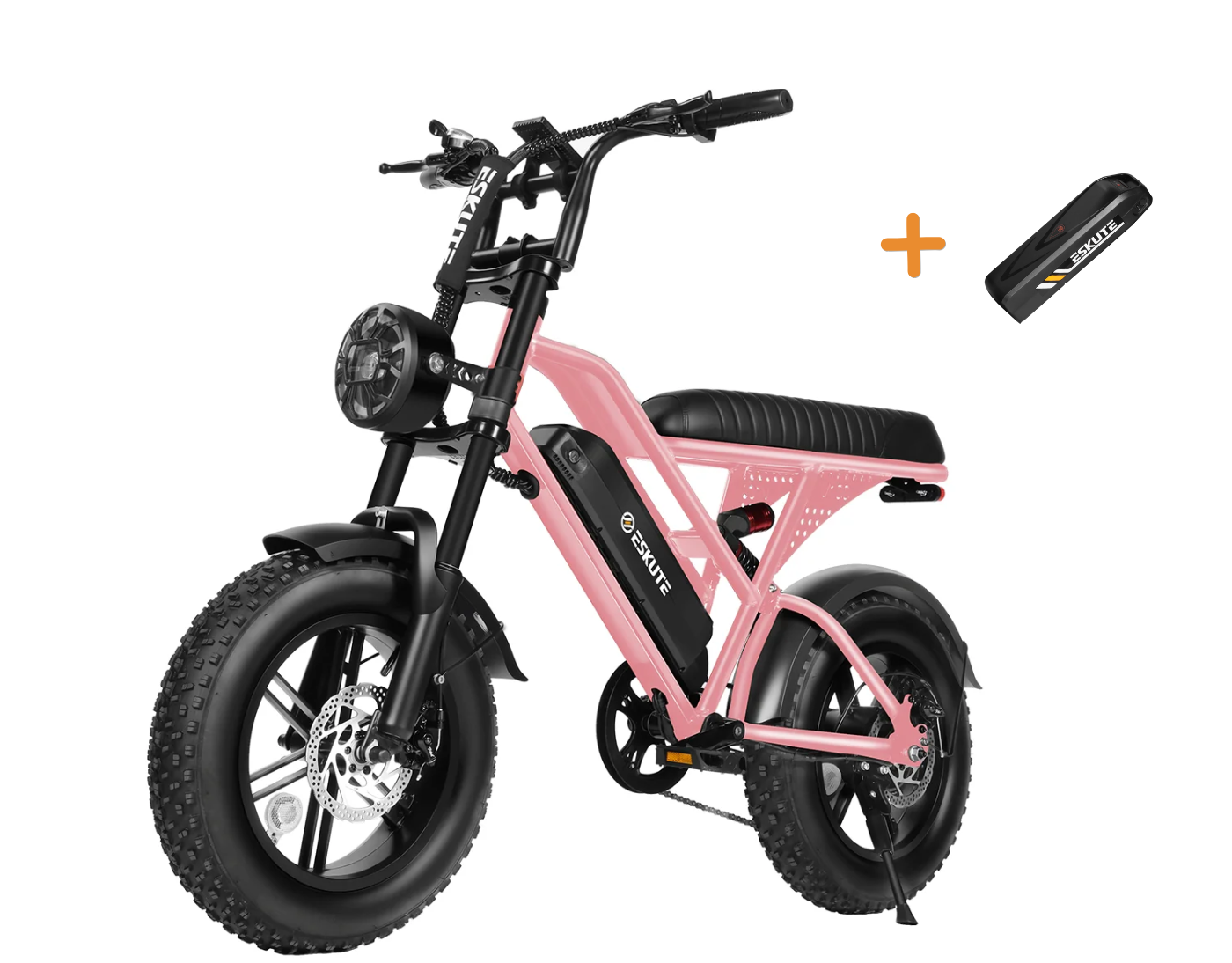 Eskute® V100 16*4.0" Electric Bike for Kids&Teens