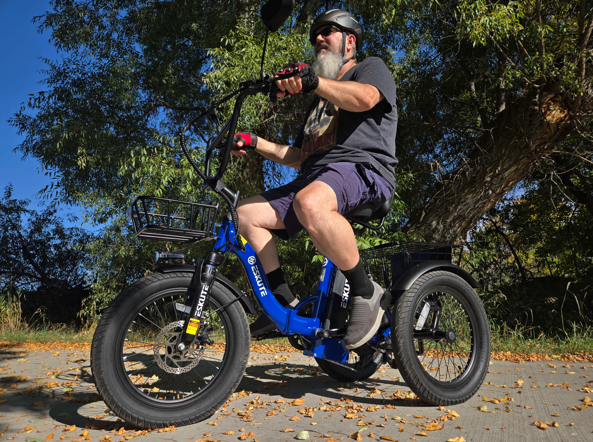 Eskute® T300 Folding Electric Trike