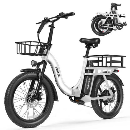 Eskute® D200 Folding Electric Bike for Adults