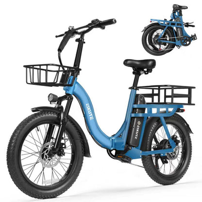 Eskute® D200 Folding Electric Bike for Adults