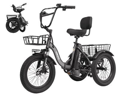 Eskute® T300 Folding Electric Trike