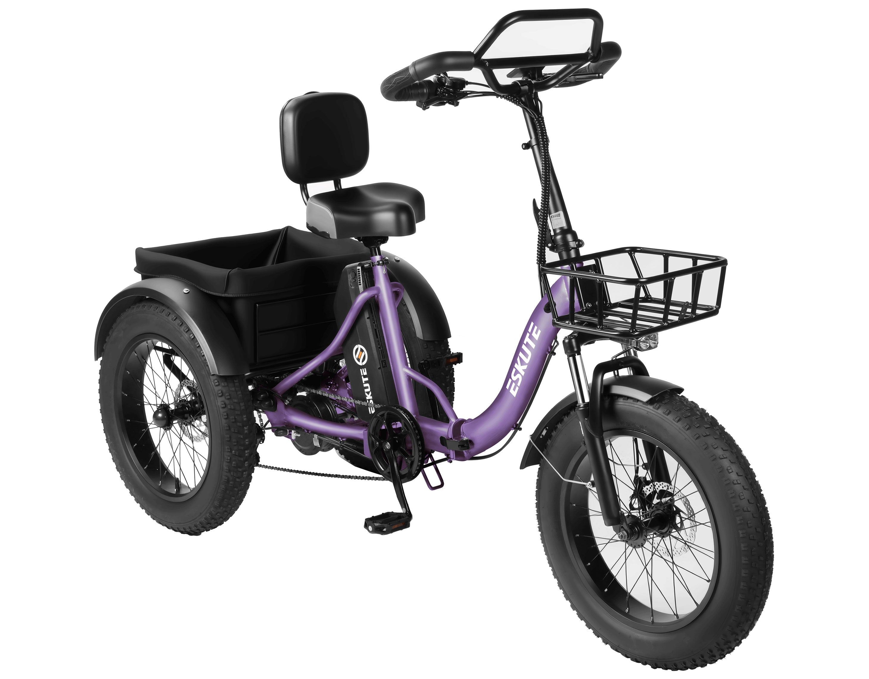 Eskute® T300Pro Folding Electric Trike