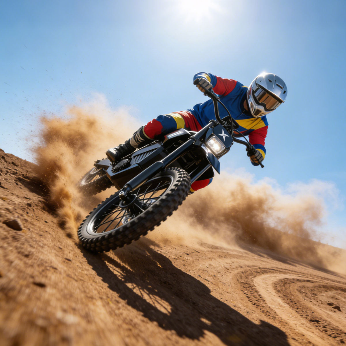 6500W 53MPH 300Nm 70 Miles Eskute RT X Electric Dirt Bike For
