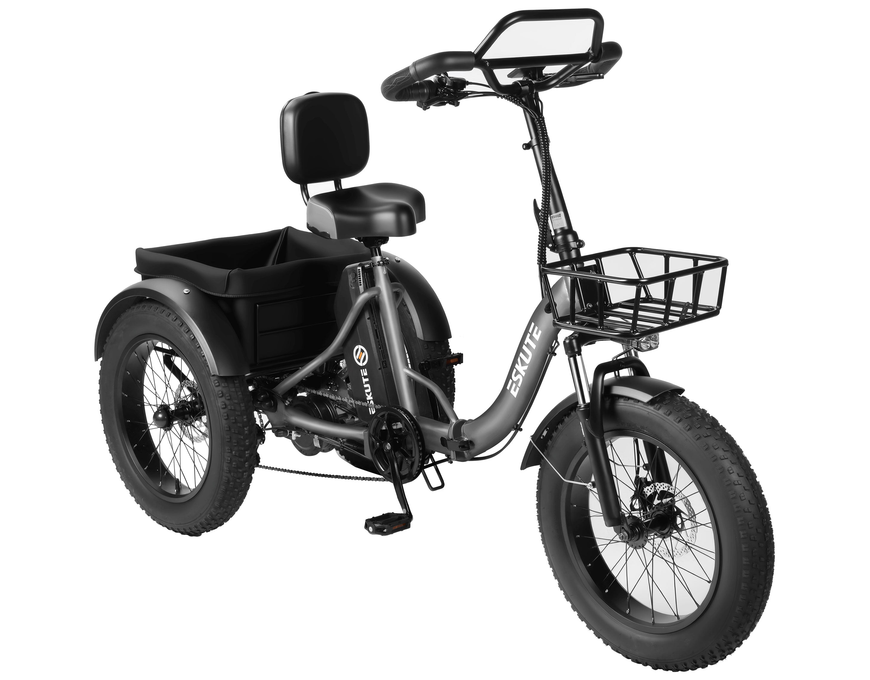 Eskute® T300Pro Folding Electric Trike