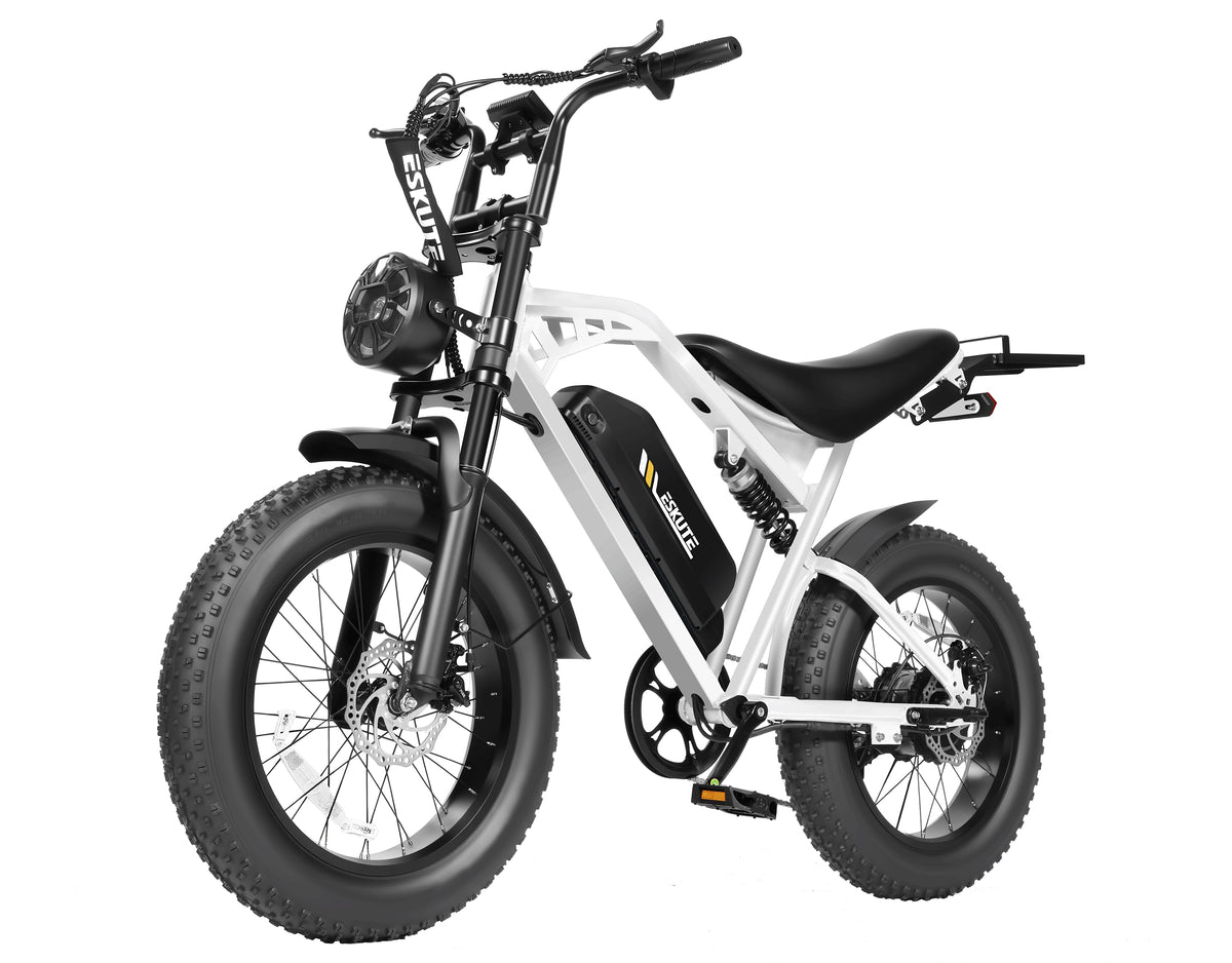 Eskute® V200 20*4.0" Dirt Electric Bike for Kids&Teens