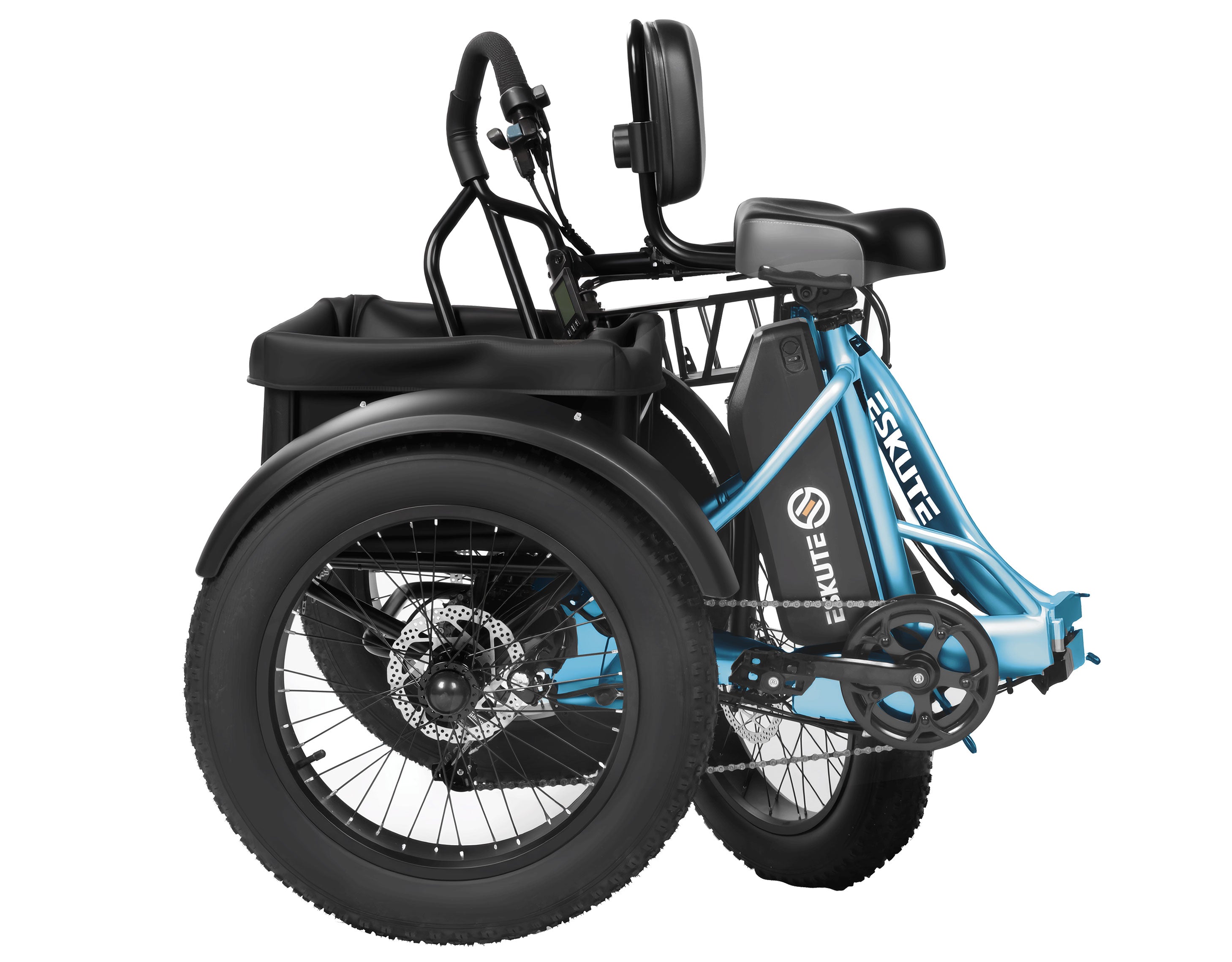 Eskute® T300Pro Folding Electric Trike