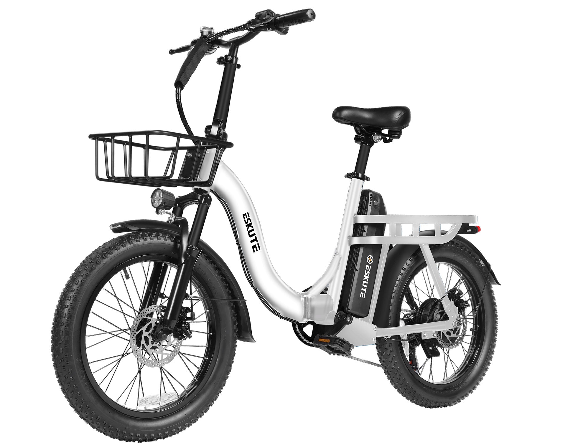 Eskute® D200 Folding Electric Bike for Adults