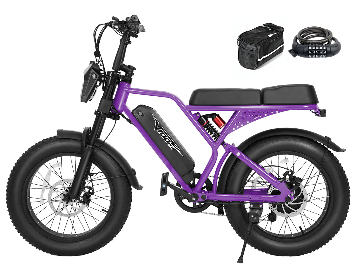 Eskute® V100 Pro 20*4.0" Electric Bike for Adults