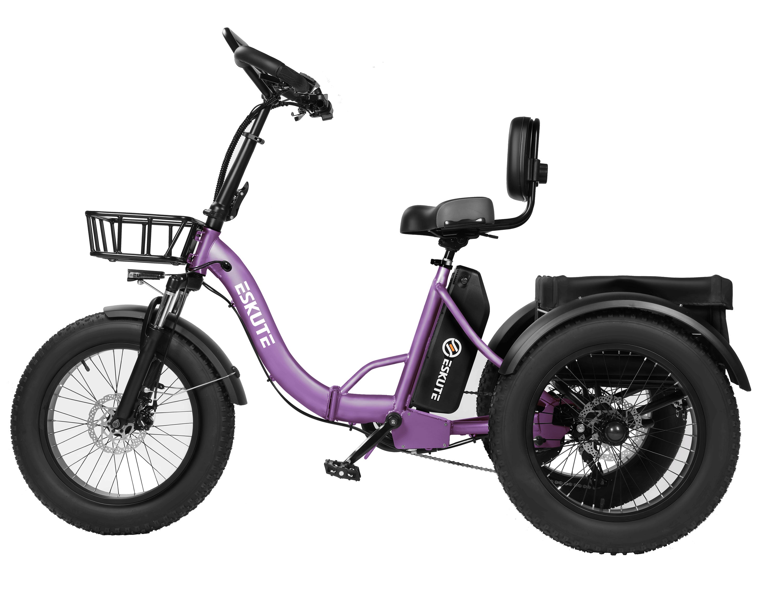 Eskute® T300Pro Folding Electric Trike