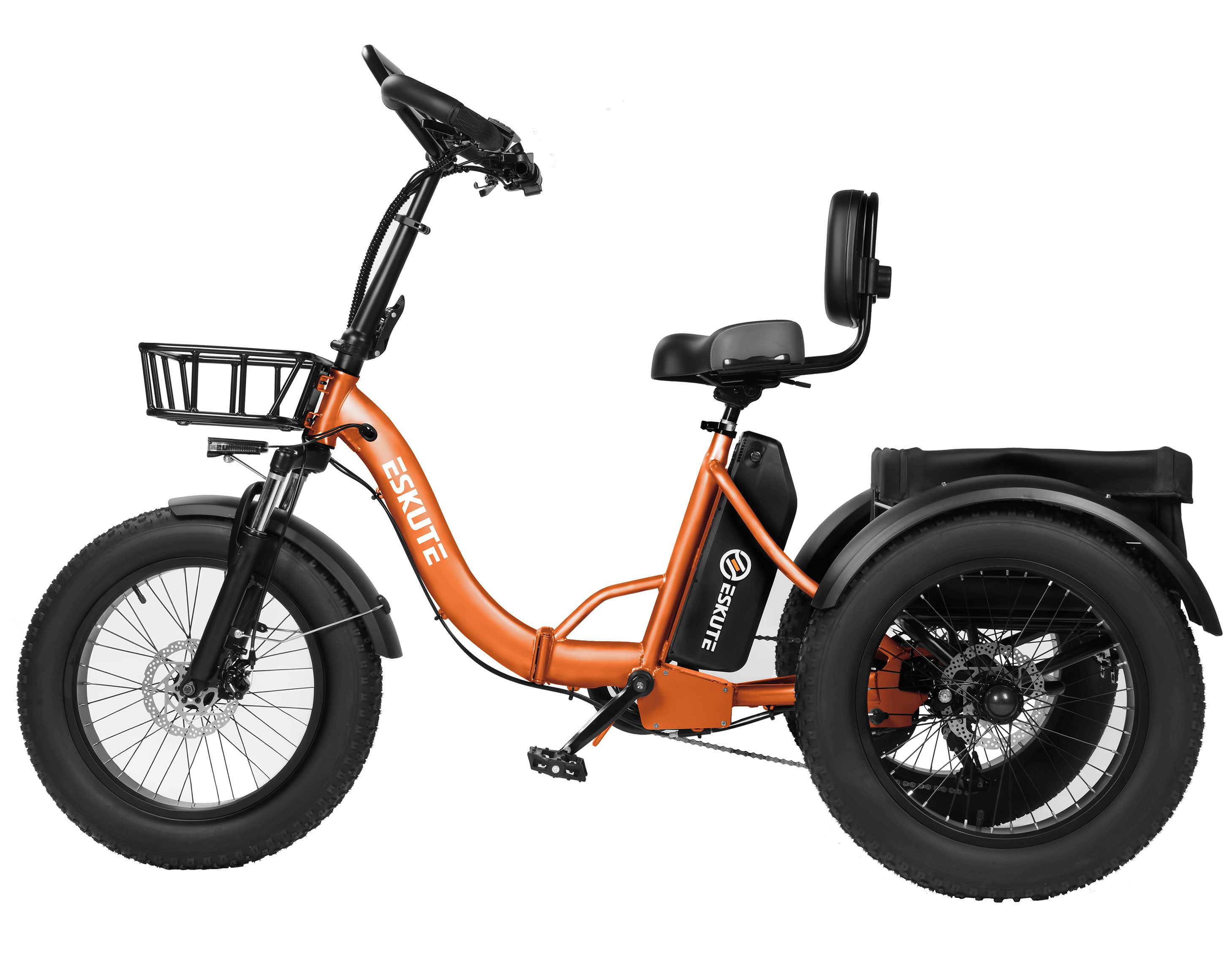 Eskute® T300Pro Folding Electric Trike