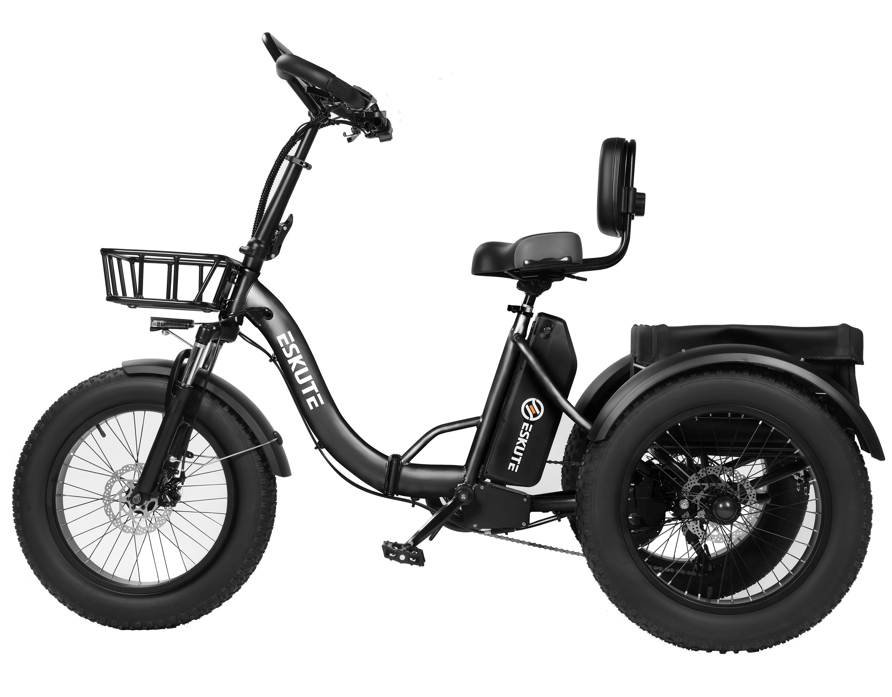 Eskute® T300Pro Folding Electric Trike