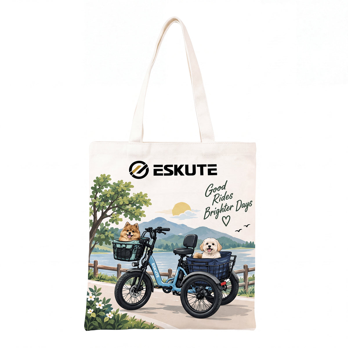 ESKUTE Canvas Tote Bag