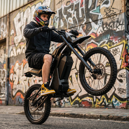 Eskute® RT 72 19"17" 6500W Electric Dirt Bike for Adults