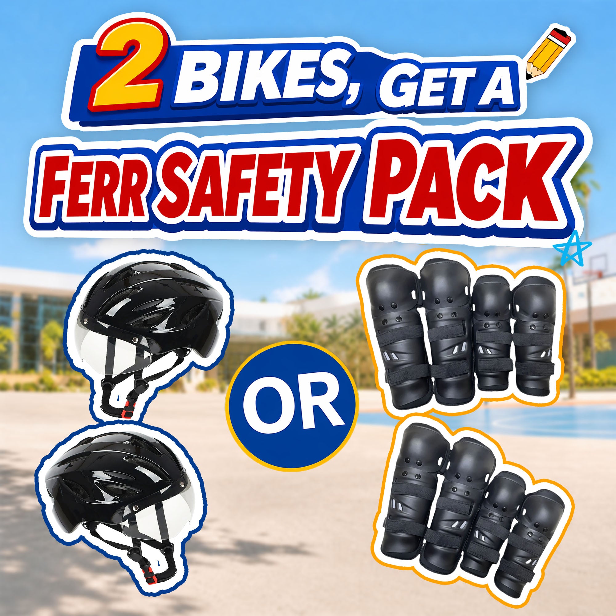Random Safety Riding Package
