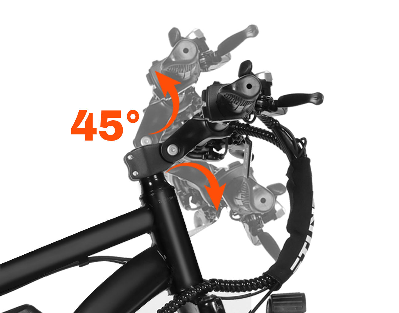 Adjustable Handlebar Stem (±45°)