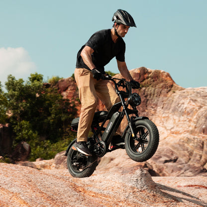 Eskute® V100 16*4.0" Electric Bike for Teens & Adults